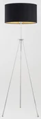 Lampy stojące - Alfa Bryza lampa podłogowa 1-punktowa chrom/czarna 9285 9285 - miniaturka - grafika 1