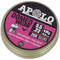Amunicja do wiatrówek - Śrut Apolo Domed Hollow 5.5 mm, 250 szt. 0.95g/14.6gr (19702) - miniaturka - grafika 1