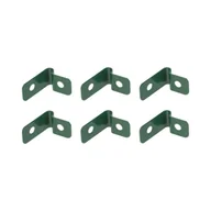 Akcesoria do bram - Zawijki do paneli ogrodzeniowych 6szt. zielone - miniaturka - grafika 1