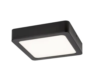 Rabalux 71213 - LED Plafon SHAUN LED/7W/230V 12x12 cm czarne - Lampy sufitowe - miniaturka - grafika 1
