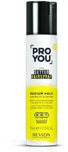 Revlon professional ProYou Setter Hairspray Medium lakier do włosów umiarkowanie utrwalający i zwiększający objętość 75ml 16941 - Kosmetyki do stylizacji włosów - miniaturka - grafika 1