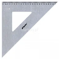 Linijki, ekierki - Leniar Spółka Z Ograniczoną Odpowiedzialn Ekierka Professional 45/50cm metal 10017 - miniaturka - grafika 1