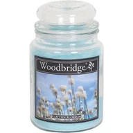 Świece - Woodbridge świeca zapachowa w słoju duża 2 knoty 565 g - Cotton Blossom - miniaturka - grafika 1