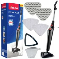 Mopy parowe - Mop Parowy Vileda Steam Plus 3.0 1550 W + 4 Wkłady - miniaturka - grafika 1