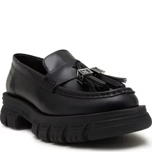 Karl Lagerfeld Skórzane loafersy PRECINCT Kube - Półbuty damskie - miniaturka - grafika 1