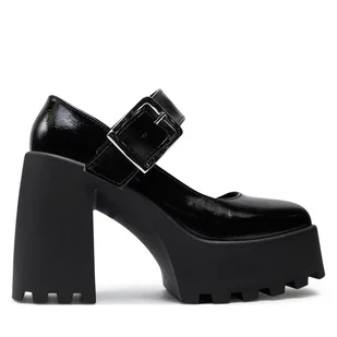 Półbuty Altercore Magni Patent Czarny - Półbuty damskie - miniaturka - grafika 1