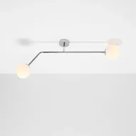 Lampy ścienne - Aldex Pure kinkiet chrom kule 1064D4/2 1064D4/2 - miniaturka - grafika 1