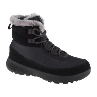 Botki damskie - Buty Columbia Slopeside Peak W 1950881010 czarne - grafika 1