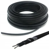 Pozostałe akcesoria sieciowe - PRZEWÓD GRZEJNY SAMOREGULUJĄCY 230V 13mm do rur rynien ZBROJONY 35W/m 1M - miniaturka - grafika 1