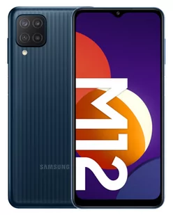 Samsung Galaxy M12 4GB/64GB Dual Sim Czarny - Telefony komórkowe - miniaturka - grafika 1