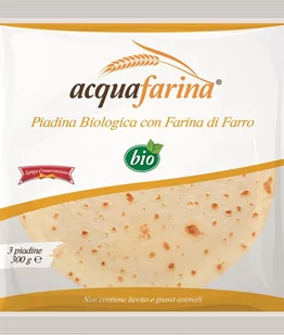 ALIMENTA (spody do pizzy, piadin PIADINA ORKISZOWA BIO (3 x 100 g) 300 g - ALIMENTA - Zdrowa żywność - miniaturka - grafika 1