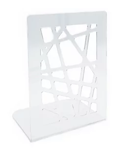 Podpórka Stojak do książek z Plexi Przezroczystej wzór Ażur 1 sztuka - Podpórki do książek - miniaturka - grafika 1