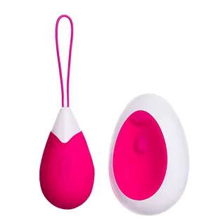 Wibratory i masażery - Yoba Yoba Love Egg Pink - wibrator jajeczko - grafika 1