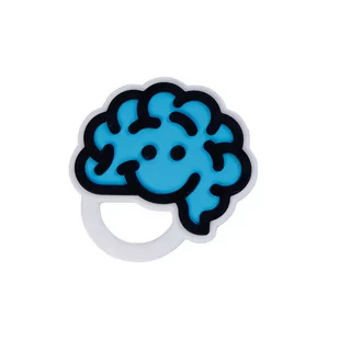 Gryzak Mózg Niebieski - Gryzaki dla dzieci - miniaturka - grafika 1