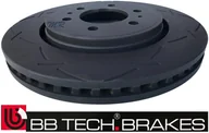 Tarcze hamulcowe - Przednia NACINANA tarcza hamulcowa BB-TECH SLOTTED Ford F-150 2010- - miniaturka - grafika 1
