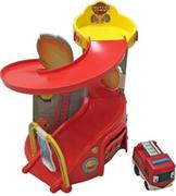 Samochody i pojazdy dla dzieci - TACTIC Remiza strażacka + miękki pojazd ratunkowy - Tactic - miniaturka - grafika 1