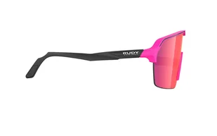 RUDY PROJECT Okulary przeciwsłoneczne SPINSHIELD AIR pink fluo multilaser red - Okulary sportowe - miniaturka - grafika 6