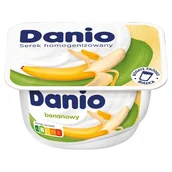 Kefiry, jogurty, maślanki - Danone - Danio serek bananowy - miniaturka - grafika 1