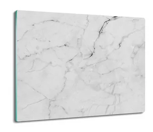 deska splashback szklana Marmur biały wzór 60x52, ArtprintCave - Deski do krojenia - miniaturka - grafika 1