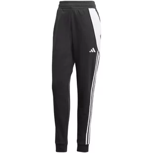 Spodnie damskie adidas Tiro 24 Sweat czarne IJ7657 2XL - Dresy damskie - miniaturka - grafika 1