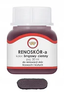 Kosmetyki samochodowe - Renoskór Farba Lakier Do Skóry Ciemny Brąz - miniaturka - grafika 1