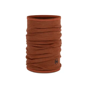 Dziecięcy Komin BUFF MERINO LIGHTWEIGHT 113020.330.10.00 – Pomarańczowy - Szaliki i chustki dla dzieci - miniaturka - grafika 1