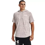 Koszulki sportowe męskie - Koszulka męska Under Armour RIVAL TERRY LC SS HD - miniaturka - grafika 1