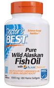 Suplementy naturalne - Doctor's Best Pure Wild Alaskan Fish Oil (180 kaps.) - miniaturka - grafika 1