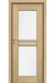 Drzwi wewnętrzne - Pol-Skone Dzwi Wewnętrzne Z Szybą Sempre Lux V4Sd Limba - miniaturka - grafika 1