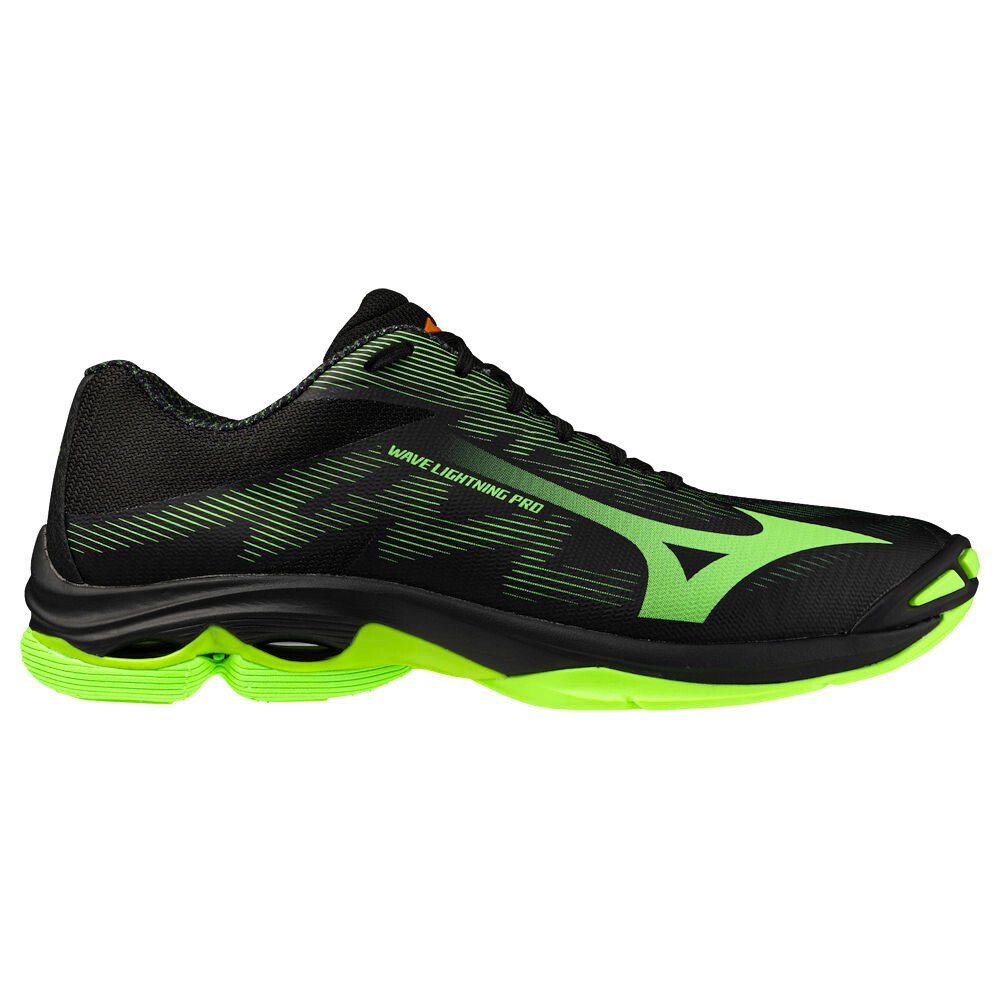 Męskie buty gimnastyczne Mizuno Wave Lightning Pro Black/Glowing Apple EUR 44,5