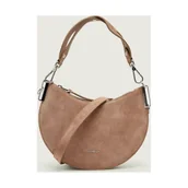 Torebki damskie - Coccinelle Hobo SUNUP | zamsz - miniaturka - grafika 1