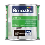 Emalie - Śnieżka Emalia EFEKTA 0.25 l Czekoladowy brąz Połysk - miniaturka - grafika 1
