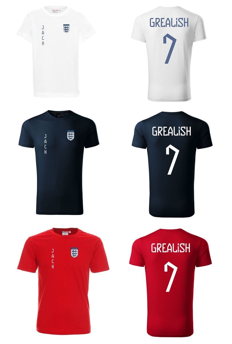 Koszulka Anglia JACK GREALISH 7