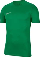 Koszulki męskie - Nike Koszulka męska Park VII zielona r. L BV6708 302 - miniaturka - grafika 1