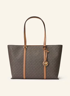 Michael Kors Torba Shopper Temple Large braun - Torebki damskie - miniaturka - grafika 1