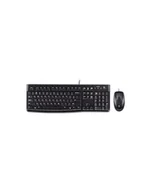 Klawiatury - Logitech Klawiatura+Mouse-MK120-USB ITALIA - miniaturka - grafika 1