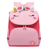 Plecaki szkolne i tornistry - Plecak Dla Przedszkolaka Szkolny Dziecięcy Jednorożec Unikorn Plecaczek Różowy - miniaturka - grafika 1