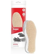 Akcesoria obuwnicze - Wkładki do butów zimowe ocieplane wełniane do wycinania Kaps Wool-35/46 - miniaturka - grafika 1