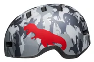 Kaski rowerowe - Kask dziecięcy BELL LIL RIPPER matte gray silver camosaurus - miniaturka - grafika 1