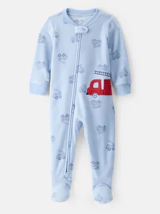 carter's Śpioszki w kolorze błękitno-czerwonym - Śpiochy dla niemowląt - miniaturka - grafika 1