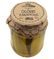 Pasztet i przetwory mięsne - Zdrowopolscy Ogórki kanapkowe 640g - miniaturka - grafika 1