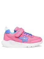 Buty dla dziewczynek - Geox Sneakersy J Sprintye Girl J55FWA 0AS54 CE84V M Różowy - miniaturka - grafika 1