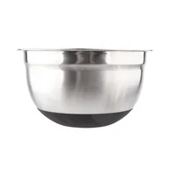 Miski i półmiski - Lumarko Miska Nierdzewna Z Silikonową Podstawą 20x9,5 Cm - miniaturka - grafika 1