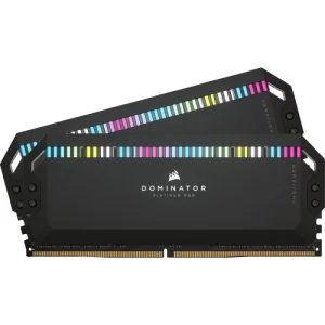 CORSAIR DOMINATOR PLATINUM RGB DDR5 RAM 32 GB (2x16 GB) 7200 MHz CL34 Pamięć komputerowa kompatybilna z Intel XMP iCUE - czarna CMT32GX5M2X7200C34 - Pamięci RAM CORSAIR DOMINATOR PLATINUM RGB DDR5 RAM 32 GB (2x16 GB) 7200 MHz CL34 Pamięć komputerowa kompatybilna z Intel XMP iCUE - czarna CMT32GX5M2X7200C34 - Pamięci RAM - miniaturka - grafika 1