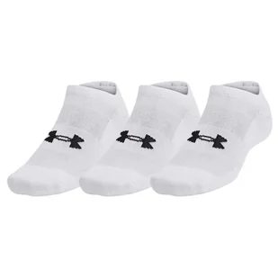 Zestaw skarpetek Under Armour Unisex Tc 3Pk No Show Rozmiar skarpet: 47,5 - 50,5 / Kolor: biały - Skarpetki męskie - miniaturka - grafika 1