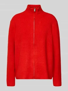 Kurtka z dzianiny o kroju regular fit ze stójką model 'IHDUCIE’ - Swetry damskie Kurtka z dzianiny o kroju regular fit ze stójką model 'IHDUCIE’ - Swetry damskie - miniaturka - grafika 1