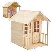 Place zabaw - TP Toys Drewniany Domek Ogrodowy Z Werandą Gankiem Dla Dzieci Na Ogród - miniaturka - grafika 1