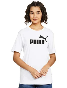 Puma Damska koszulka z logo Ess Boyfriend Czarny L 586868 - Koszulki i topy damskie - miniaturka - grafika 1