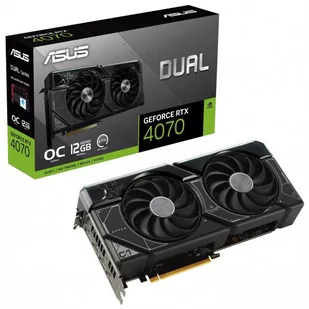 ASUS GeForce RTX 4070 DUAL OC 12GB DLSS 3 - Karty graficzne - miniaturka - grafika 1