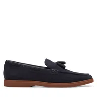Mokasyny męskie - Mokasyny Clarks Torford Tassel 26180334 Granatowy - miniaturka - grafika 1